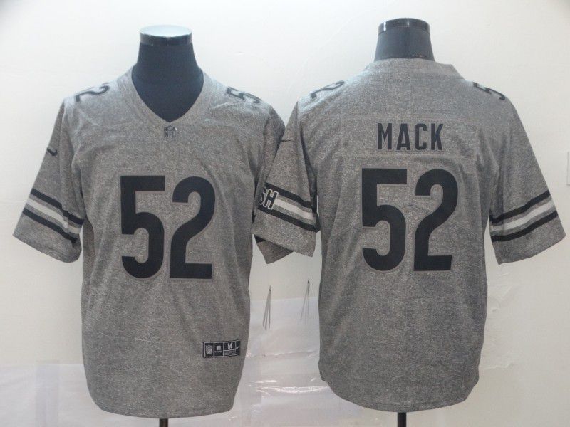Men Chicago Bears #52 Mack Gray Nike Vapor Untouchable Stitched Gridiron Limited NFL Jerseys